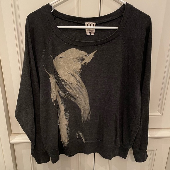 Embellished sweatshirt by Haute Hippie - Picture 1 of 3